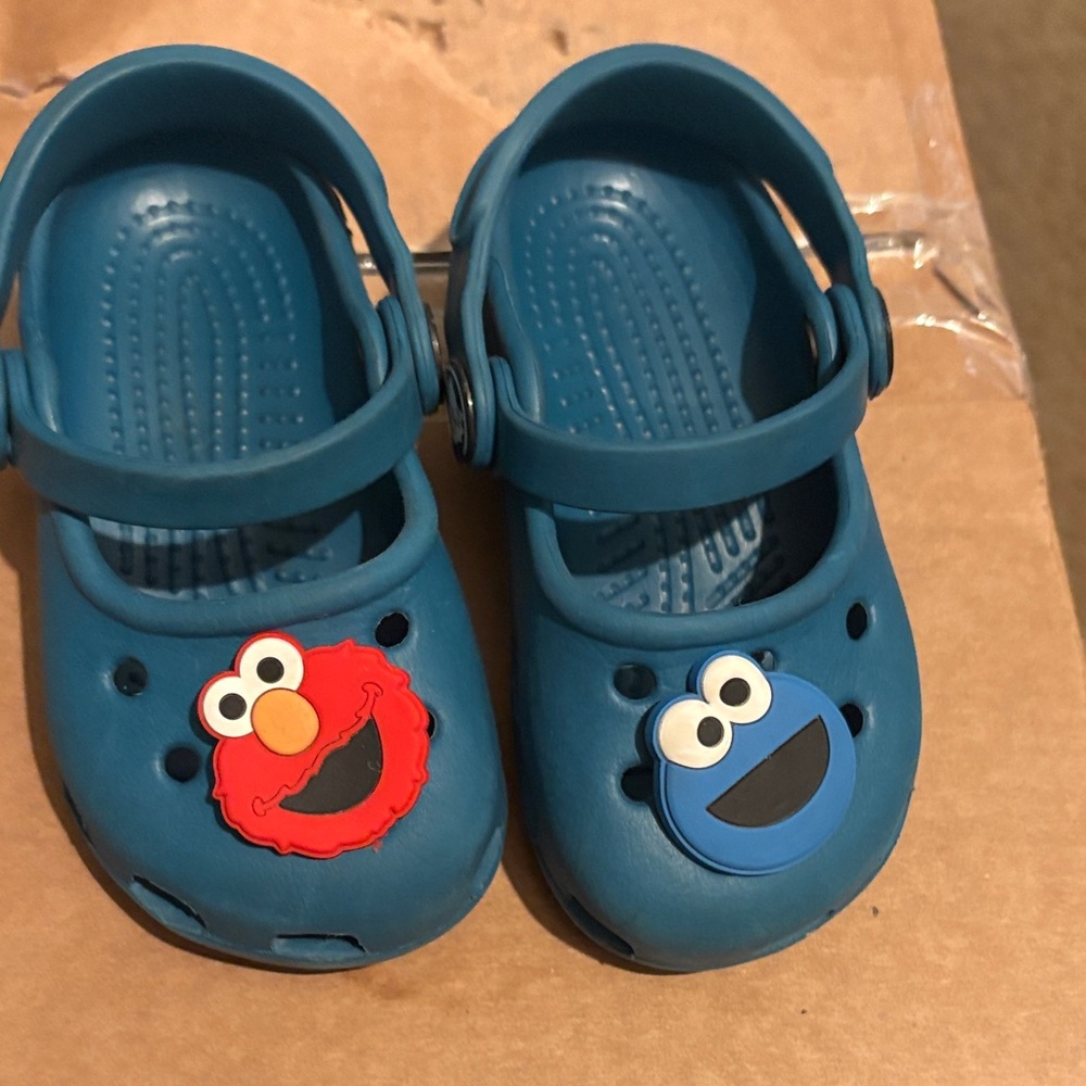 CROCS Kids Blue Character Clogs